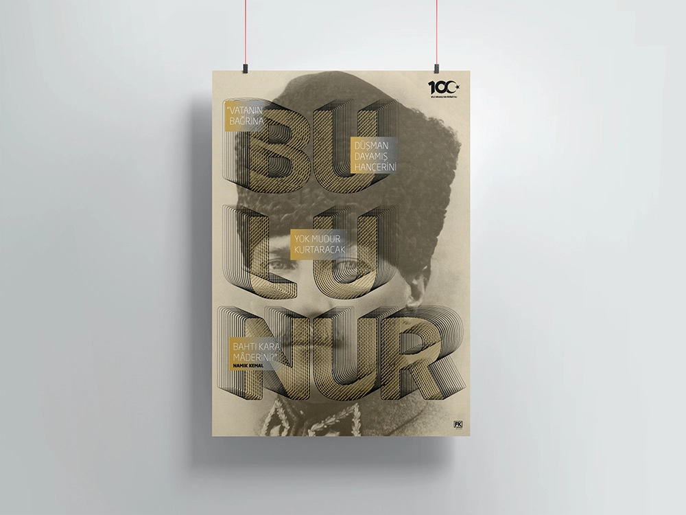 100. Republic Of Türkiye Poster